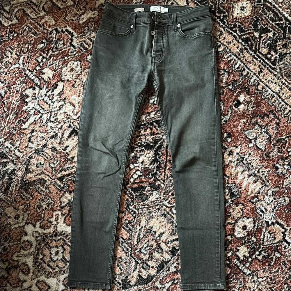 Topman Gray Jeans